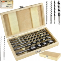 Sada hadovitých vrtáků do dřeva – 6 ks (6–25 mm, délka 230 mm) – MAR-POL M22350