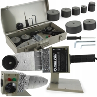 Polyfúzní svářečka plastových trubek, 1100 W, pro PP, PE a PB – MAR-POL M55901