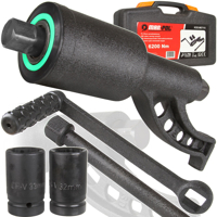 Profesionální ruční násobič momentu s příslušenstvím, 6200 Nm – MAR-POL M57115