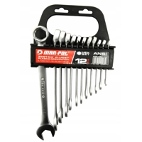 Sada očkoplochých klíčů HEX-DRIVE, 12 dílů (6–25 mm) – MAR-POL M58172