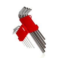 Sada imbusových klíčů s šestihranným profilem, 9 dílů (1,5–10 mm) – MAR-POL M66434