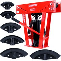 Hydraulický ohýbač trubek, 12 t, se šesti formami – MAR-POL M55670