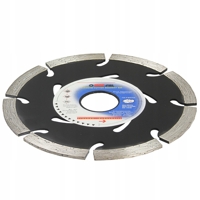 Černý segmentový diamantový řezný kotouč, 115 × 22,2 × 7 mm – MAR-POL M08730