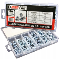 Mazací hlavice – 110 dílná sada (kalamitky) – MAR-POL M66498