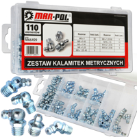 Sada mazacích hlavic (metrické kalamitky), 110 dílů – MAR-POL M66499