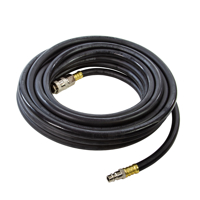 Gumová vzduchová hadice s rychlospojkami, 6 mm × 13 mm × 10 m – MAR-POL M82101