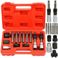 13 dílná speciální sada klíčů na demontáž alternátorů – MAR-POL M57620