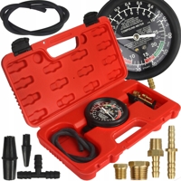 Tester tlaku paliva, brzdového posilovače a vakuometr 0–1 kg/cm² – MAR-POL M57673