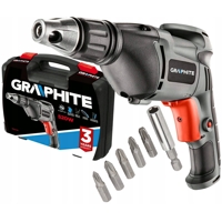 Elektrický šroubovák GRAPHITE, 520 W, otáčky 0–4500/min – 58G791