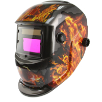 Samozatmívací svářečská kukla s motivem „Peklo“ + 2 filtry – MAR-POL M87012