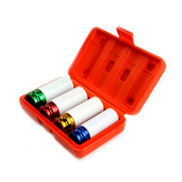 Sada rázových nástrčných klíčů na kola, 1/2'', 17, 19, 21, 22 mm – BJC M58271