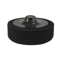 Lešticí kotouč z molitanu, černý, 150 × 50 mm, závit M14 – MAR-POL M07913