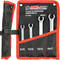 Sada klíčů na brzdové trubky (8×10, 11×12, 13×14, 15×17 mm) – MAR-POL M58162