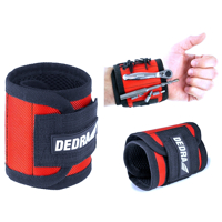 Magnetický náramek na nářadí s nastavitelným suchým zipem – Dedra N0030