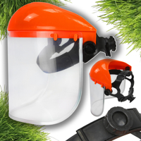 Celotvářový ochranný štít s plexisklem a hliníkovým rámem MAR-POL – M83093-2