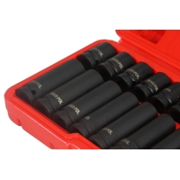 20 dílná sada kovaných nástrčných klíčů a rázových hlavic 1/2″, 10–19 mm MAR-POL – M58259