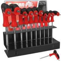 Sada 10 TORX klíčů v kovovém stojanu T9–T50 MAR-POL – M66426