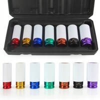 Sada rázových nástrčných klíčů 17–27 mm na hliníková kola 1/2″ MAR-POL – M58269