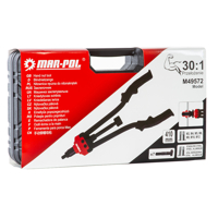 Pákové kleště na závitové nýty M3–M12, délka 410 mm MAR-POL – M49572
