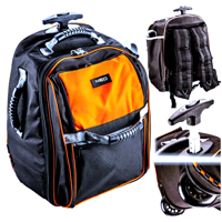 Montérský batoh s kolečky NEO Tools, 20 vnitřních kapes – 84-303