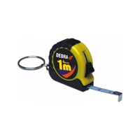 Metr, kapesní svinovací mini metr 1 mx 6 mm, klíčenka DEDRA M311.103