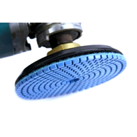 Lešticí gumový kotouč 100 mm se suchým zipem – Rapid M08499