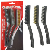 Sada drátěných kartáčů, 3 dílná – MAR-POL M06986
