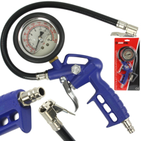 Pistole na huštění pneumatik s glycerinovým manometrem – MAR-POL M40001