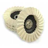 Filcový lamelový leštiaci kotúč 125 x 22,23 mm – MAR-POL M07988