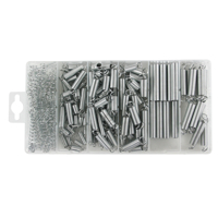 Kompletní sada ocelových pružin (tlačné a prodlužovací), 200 ks – MAR-POL M66495