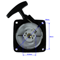 Startér pro motorové křovinořezy DEMON, NAC RQ480, RQ580 a další – M83119