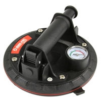 Profesionální vakuová přísavka s manometrem, nosnost 300 kg – MAR-POL M66045