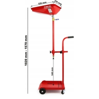 Přenosná nádoba na sběr oleje – MAR-POL M78310