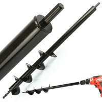 Zemní vrták 8 × 60 cm na vrtačku – MAR-POL M83185