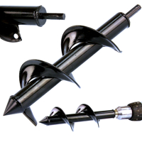 Zemní vrták 8 × 25 cm pro elektrickou nebo aku vrtačku – MAR-POL M83182