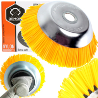 Nylonový čisticí kartáč na povrchy 200 × 25,4 mm – M06973