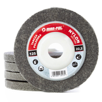 Kotouč na leštění z netkané textilie 125 × 22,2 mm – M07986