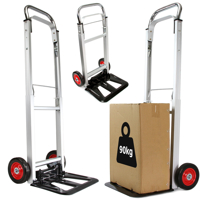 Skládací hliníkový vozík pro přepravu nákladu 90 kg – M80084
