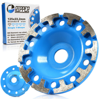 Brusný diamantový segmentový kotouč na beton 125 mm × 22,2 mm – RIPPER Single-T – Mar-Pol M90903