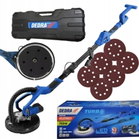 Bruska na sádrokarton a sádrové omítky 750 W - Žirafa, led osvětlení + kufřík ...