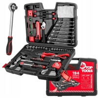Gola sada 1/4&#039;&#039; 3/8&#039;&#039; 194 dílná Top Tools 38D545
