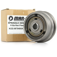 Odstředivá spojka pro spalovací motor, jedno řemenová 115 x 19 x 17 mm MAR-POL...