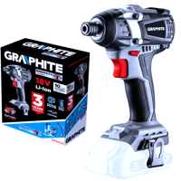 Aumulátorový rázový utahovák 18V 2700 ot., Li-Ion GRAPHITE Energy + 58G024