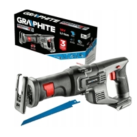 Akumulátorová ocasní pila 18V Li-Ion GRAPHITE Energy + 58G017
