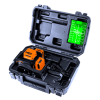 3D křížový laser se zeleným paprskem – Profi Tools 75-109