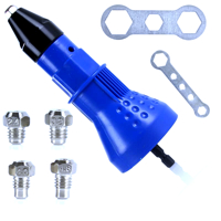 Adaptér pro nýtování vrtačkou, vhodný pro nýty 2.4–4.8 mm – MAR-POL M49590...