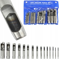 Sada průbojníků 15 ks (2–22 mm) – MAR-POL M51095