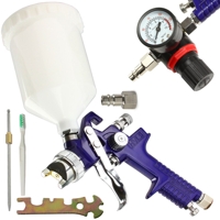 Lakýrnická HVLP pistole s tryskou 1,4 mm a zásobníkem 600 ml – MAR-POL M80600...