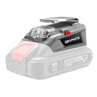 LED baterka s USB adaptérem GRAPHITE Energy + 58G025