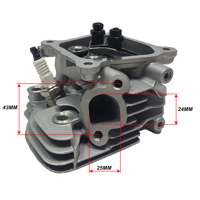 Hlava motoru pro spalovací motor 6.5 HP včetně ventilů MAR-POL M7989451